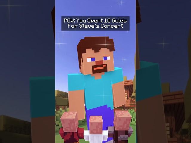 That one Vtuber concert - Minecraft animation #shorts