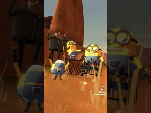 gru and the minions in the desert #shorts #vaidar