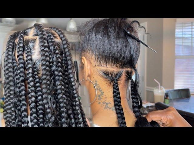 Boho Knotless with Knot Ends | OutreHair