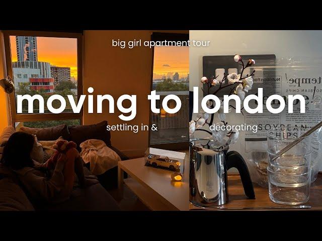 Moving To London! PT.2 | Flat Transformation, Move In Day + Settling In, Empty Apartment Tour