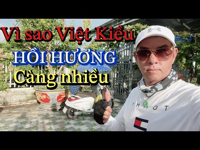 VÌ SAO VIỆT KIỀU  HỒI HƯƠNG NGÀY CÀNG NHIỀU ?