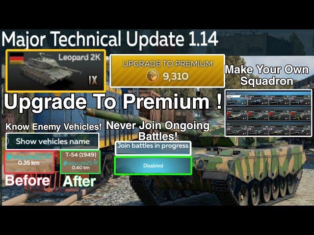 New Update! Turn Already Owned Platoons to Premium, New Sound Effects and More!