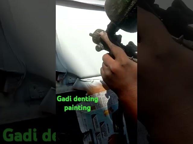 gadi denting painting Vansh Saroha hr33
