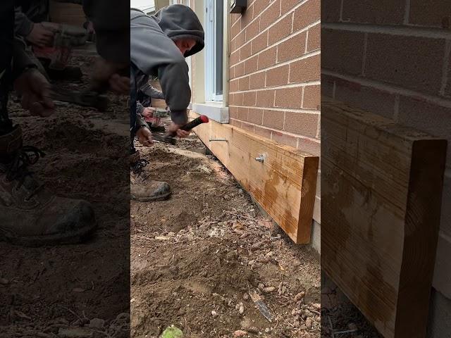 Ledger board installation 