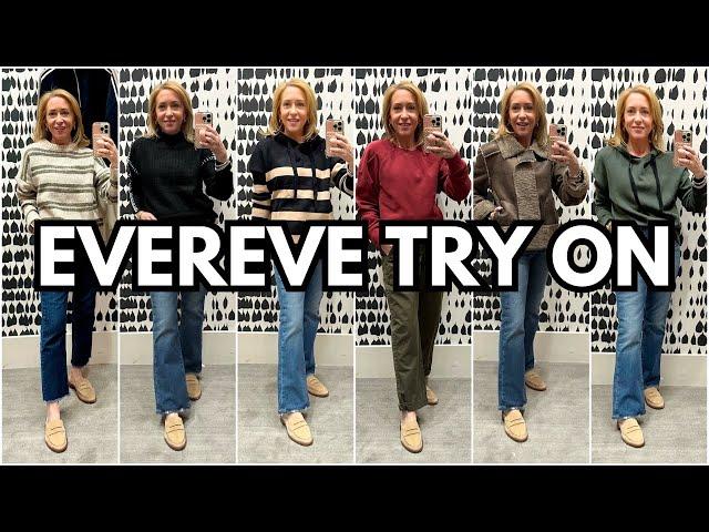 Fall Fashion Try On at Evereve. Check out the beautiful new arrivals! #fallfashion #tryon2024