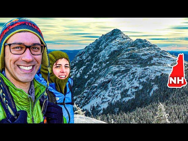 My TERRIFYING Winter Day Hike With the NAHAMSHA HIKER | Mt Chocorua