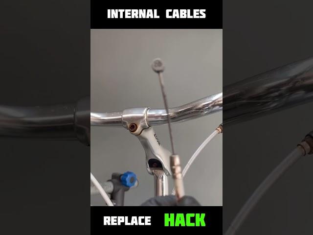 ASMR BIKE INTERNAL CABLE REPLACE INSTALLATION HACK