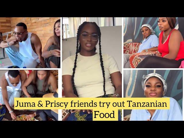 CHIOMA, JUMA & PRISCILLA FRIENDS TRY OUT TANZANIAN LOCAL FOOD & GET TO KNOW THEIR CHOICE OF HUSBAND