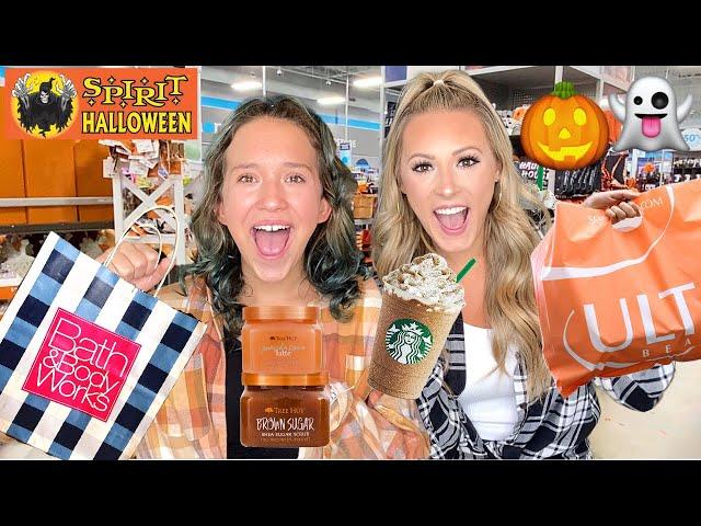 HUGE FALL SHOPPING SPREE (SPIRIT HALLOWEEN, BATH & BODY WORKS, ULTA, & MORE!)