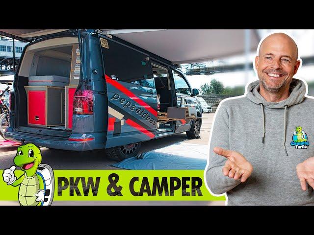 KLICK - KLACK - KLICK - In 30 MINUTEN vom PKW zum CAMPER | pepe4ideas