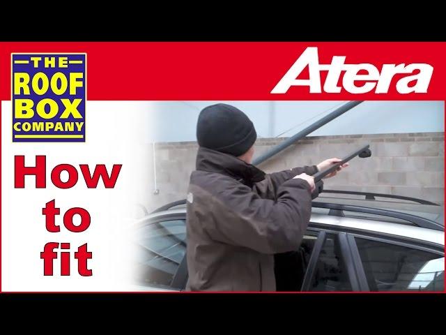 Atera SIGNO cross bars - for raised roof rails - How to fitting guide