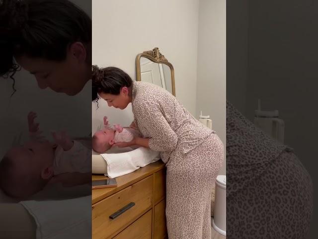 morning routine of a new mom with 3 month baby)