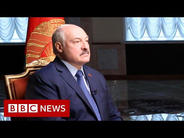 Belarus leader Lukashenko tells BBC the country may have helped migrants into the EU - BBC News