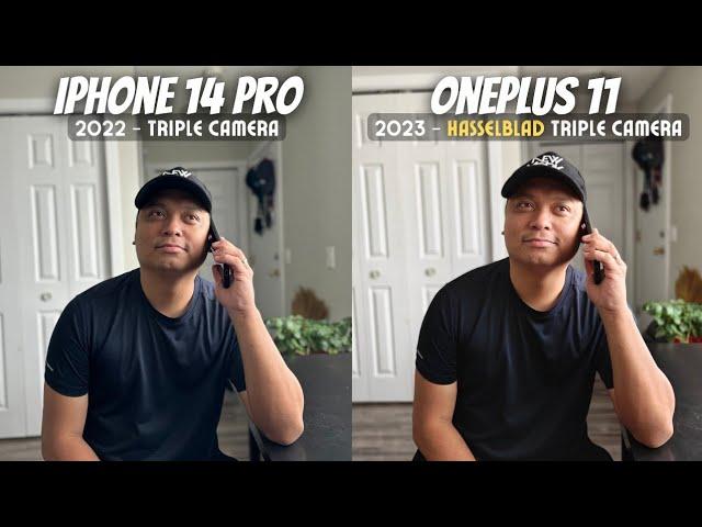 OnePlus 11 vs iPhone 14 Pro ULTIMATE camera shootout! 