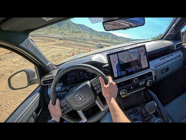 2024 Toyota Tacoma Trailhunter - POV Offroad Course Drive (Binaural Audio)