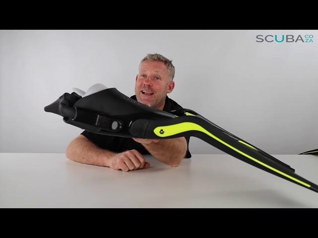 Tusa Switch Open Heel Fins, product review by Kevin Cook, SCUBA.co.za