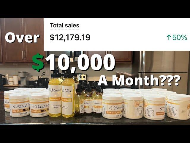 I MADE 10K IN ONE MONTH SELLING HAIR PRODUCTS!!! // Small Business // Super Detailed