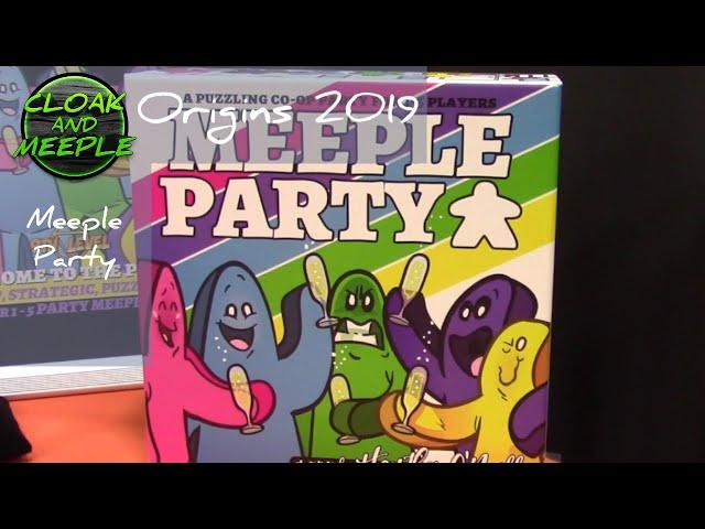 Meeple Party [9th Level Games] | Origins 2019