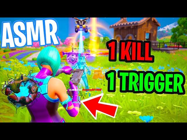 ASMR Gaming  Fortnite 1 Kill = 1 Trigger Relaxing Mouth Sounds  Controller Sounds + Whispering 