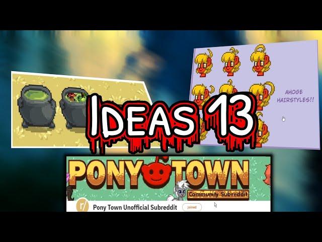 Pony Town Reddit Ideas 13