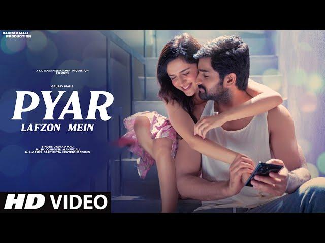 Pyar Lafzon Mein - Romantic Hindi Song | Love Story | Latest Hindi Song 2023 | Hindi Video Song