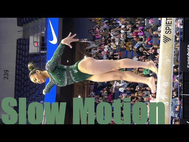 Sunisa Lee Slow Motion Full Screen Balance Beam BB Core Hydration Classic 2024