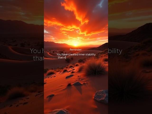 You have created inner stability that no longer needs outside reassurance