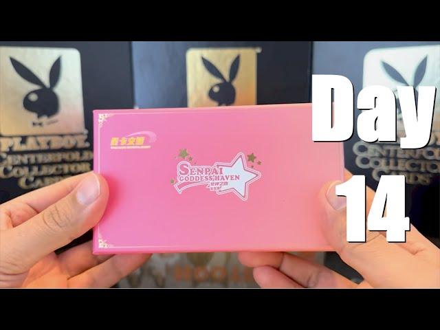 Goddess Story: Senpai Goddess Haven 4 Box Break Unboxing: Waifu Cards Day 14