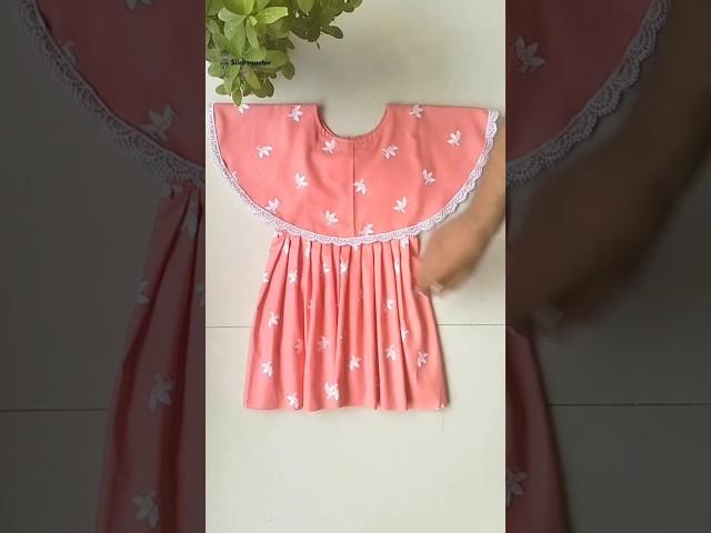 "Simple & Cute Baby Frock Stitching Tutorial"
