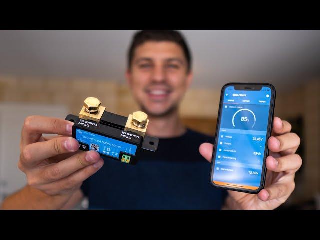 Victron 500A SmartShunt Battery Monitor Install, Walkthrough & Review