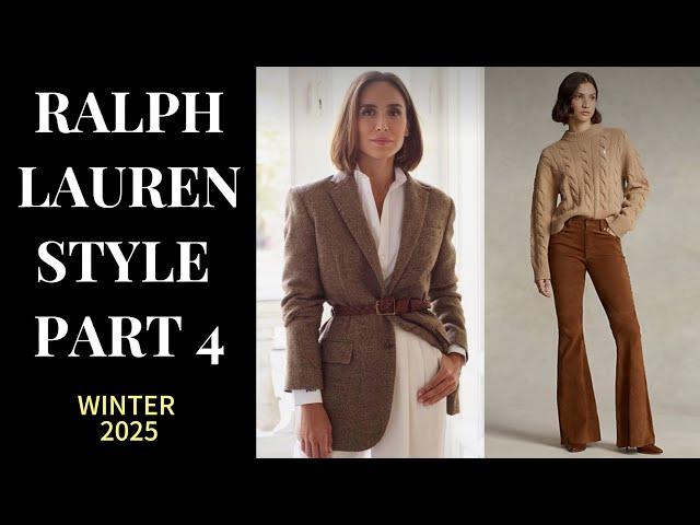 Winter Wardrobe in Ralph Lauren Style: Everyday and Festive Outfit Ideas