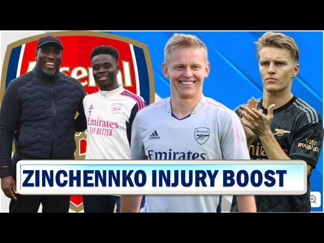 Zinchenko Returns For Southampton Tie | Odegaard Excellent Development | Sol Campbell At Colney