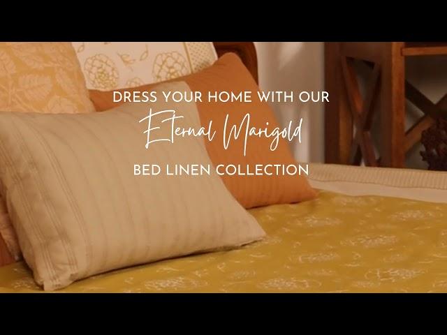 Transform Your Home with the Timeless Marigold Bedlinen Collection! 