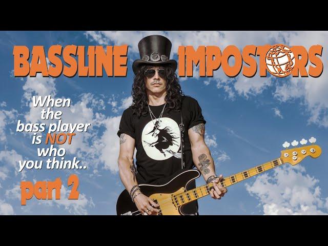 Bassline Impostors: when the bass player is not who you think pt 2