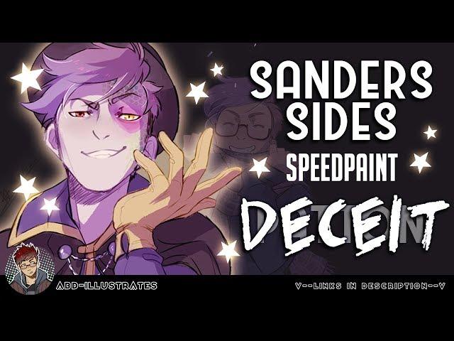 D̸͉̄Ë̶̪́C̶̳̾Ę̴͊Î̸̗T̸͍͝ | Sanders Sides Speedpaint