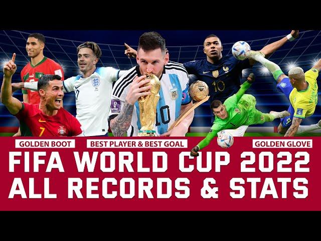 FIFA WORLD CUP 2022 ALL RECORDS & STATS | CHAMPIONS | GOLDEN BALL | FIFA WORLD CUP 2022 QATAR