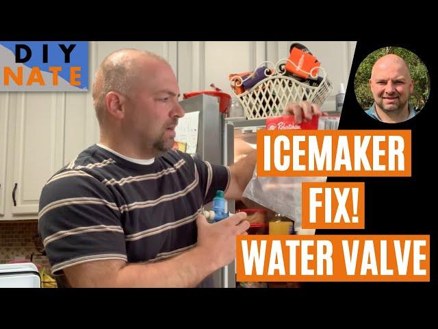 Refrigerator Ice Maker Fix - Water Inlet Valve Replacement (Maytag /Whirlpool)! - by DIYNate