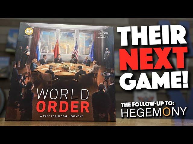 World Order First Look - From the Creators of Hegemony!