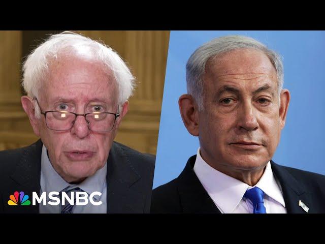 Bernie Sanders goes off: No ‘blank check’ for Netanyahu