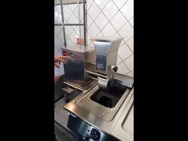 Automatic falafel machine on a swivel stand