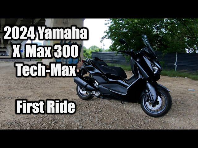 2024 Yamaha X-Max Tech-Max - First Ride