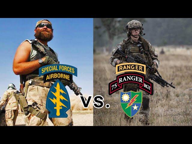 그린베레와 레인저연대의 역할과 차이점 : Green Berets Vs. Army Rangers