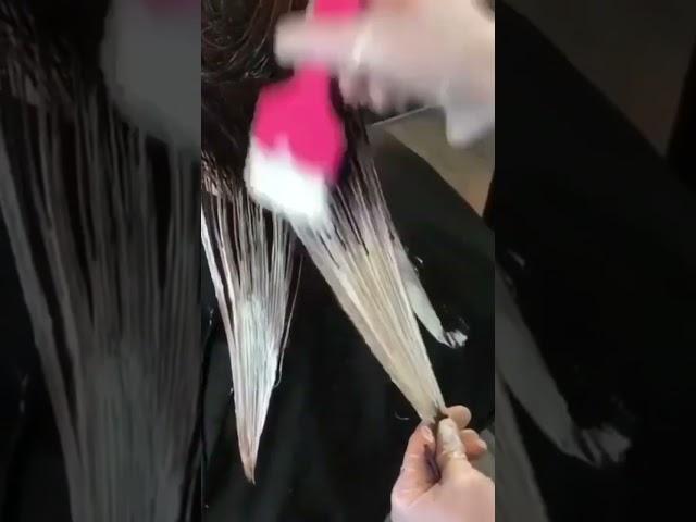 Balayage hair color Technique at Home..#hairtransformation#haircolor#hairtutorial#balayage #share