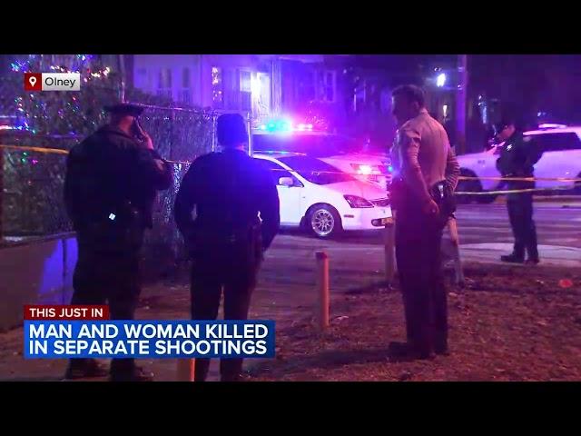 Philadelphia police investigate 2 Christmas Eve homicides, multiple other shootings