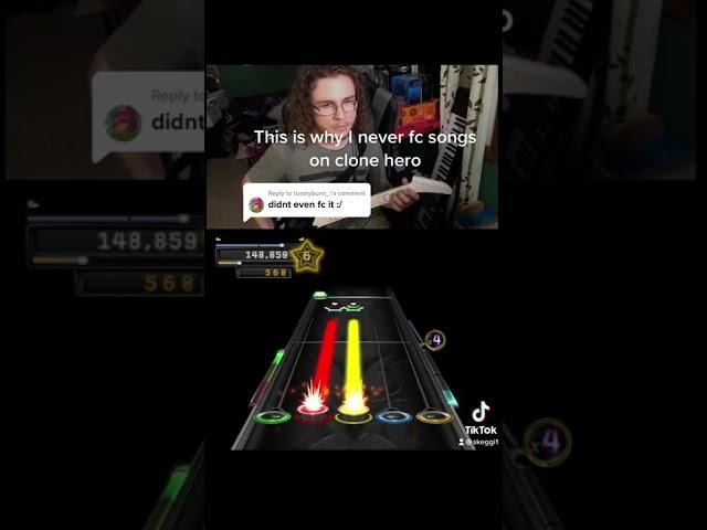 Why I never fc songs on clone hero…