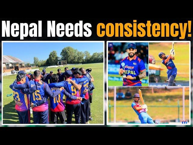 Nepal needs Consistency before a big T20 WC and WI series | 5 batters who needs to keep scoring
