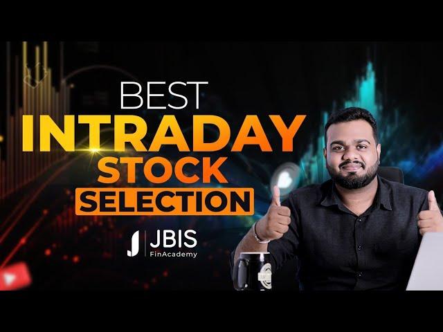 Intraday Trading- ന് വളരെ Powerfull ആയ ഒരു Stock Selection Strategy| By J.M Bilal