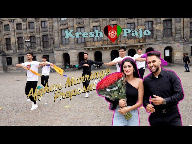 Best Afghan Marriage Proposal 4K - Aria Band New mast song 2021