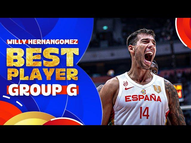 Willy Hernangomez  | Best Player Group G | FIBA Basketball World Cup 2023