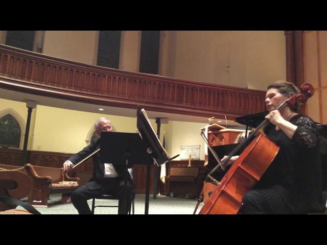 J. Brahms Piano trio # 1 B  Major Op. 8 Adagio